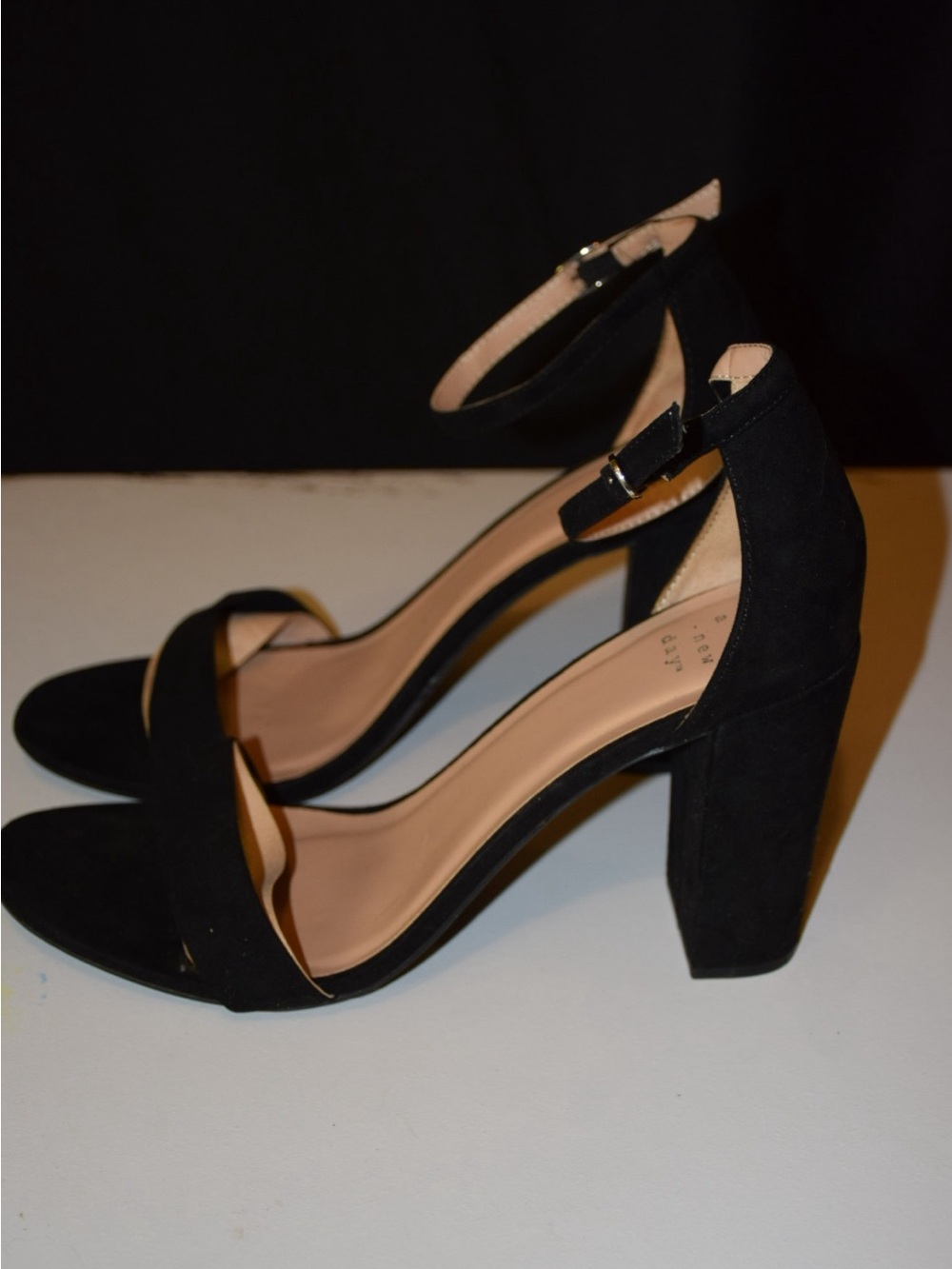 Women's Size 11 A New Day Black Single Strap Heel